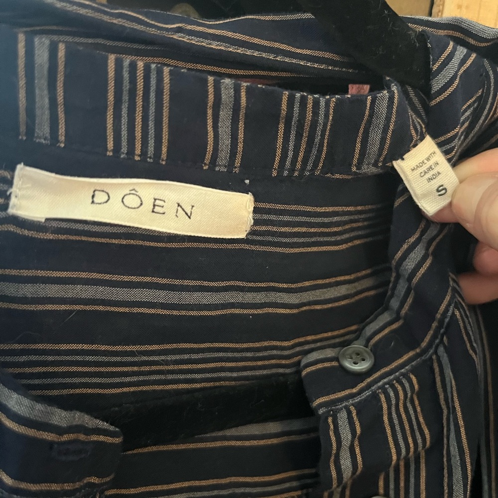 DOEN JUNCO DRESS SORRENTO STRIPE S - Picture 4 of 6